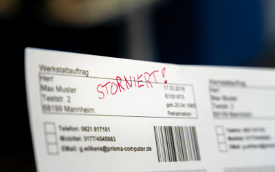 Auftrag stornieren – wenn’s denn sein muss, dann richtig!